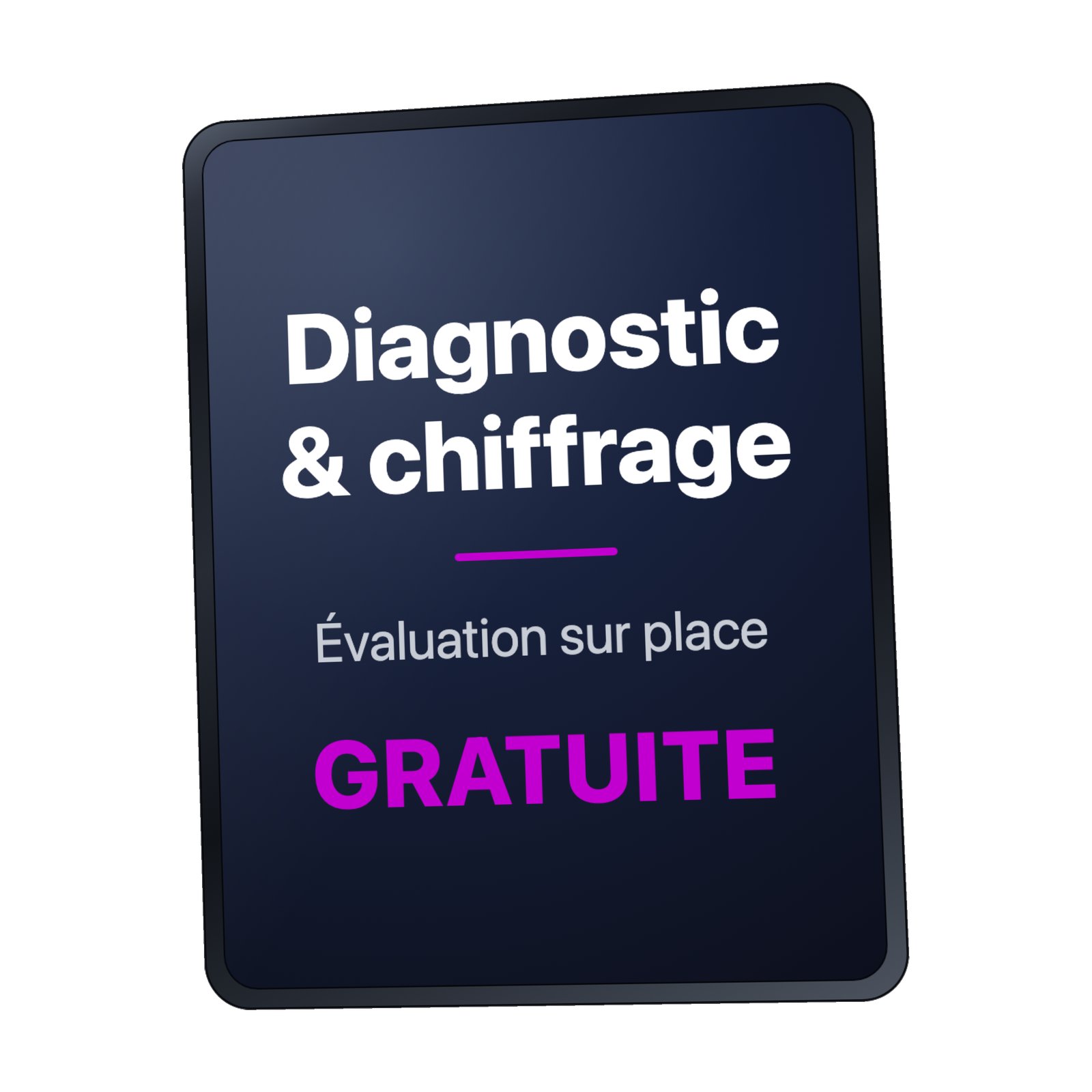Visite &amp; devis pour l'AG